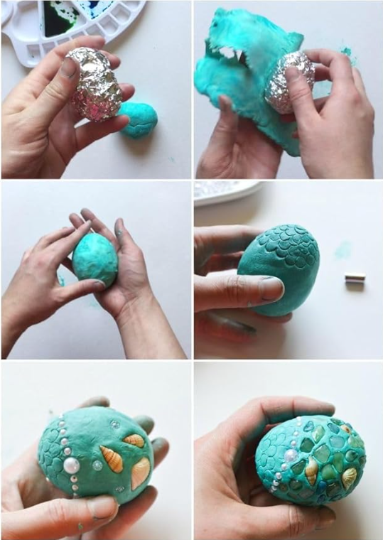 مجموعة صلصال يجف في الهواء مكونة من 36 لونًا للأطفال - صلصال سحري غير سام للأعمال اليدوية