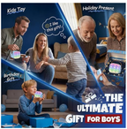 Kids Karaoke Machine with Bluetooth & 2 Wireless Microphones