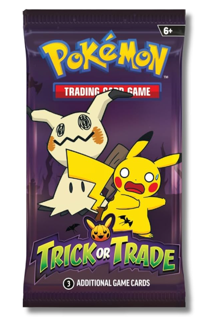 Pokémon Pokemon TCG: Trick or Trade 2023 - Mini Booster Pack - 3 Cards Per Pack