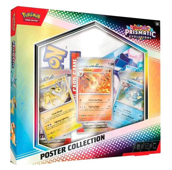 Pokémon TCG: Scarlet & Violet—Prismatic Evolutions Poster Collection
