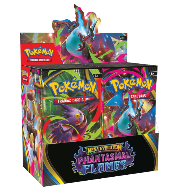 Pokemon TCG: Mega Evolutions Phantasmal Flames Booster Display Box