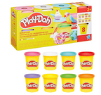 Play-Doh 8 Pack Rainbow Colors, 3 Ounce Cans of Modeling Compound, Kids Arts & Crafts, Preschool Toys for Girls & Boys 2+