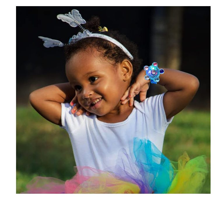 25 एलईडी लाइट-अप फिजेट स्पिनर ब्रेसलेट का पैक – बच्चों के लिए पार्टी में चमकने वाले उपहार