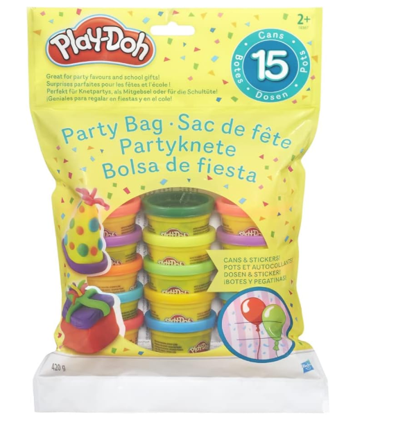 Play-Doh Party Bag – 15 Mini Cans, Art & Craft Toys for Kids 2+