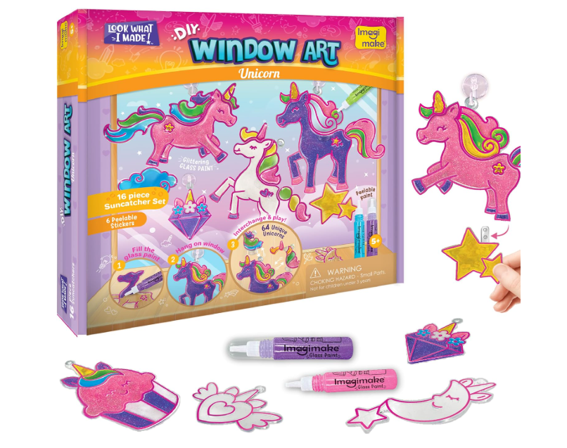 Imagimake Unicorn Window Art Kit