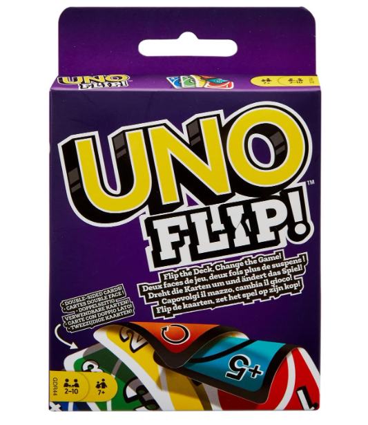 Mattel Uno FLIP, Card Game GDR44, multicolour