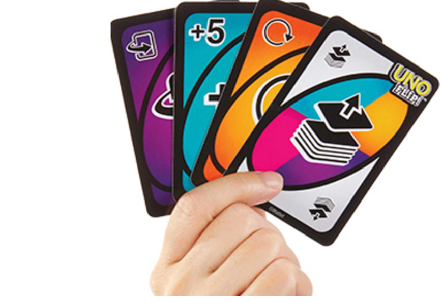 Mattel Uno FLIP, Card Game GDR44, multicolour