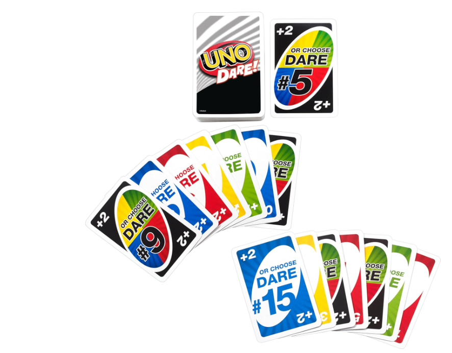 Mattel Games UNO Dare Card Game