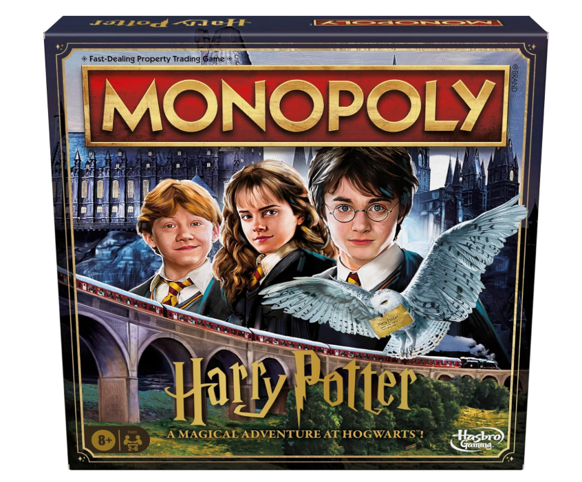 Hasbro Gaming Monopoly Harry Potter Edition Board Game | A Magical Adventure at Hogwarts | Ages 8 and Up | 2 to 6 Players | Family Games | Gifts for Kids...