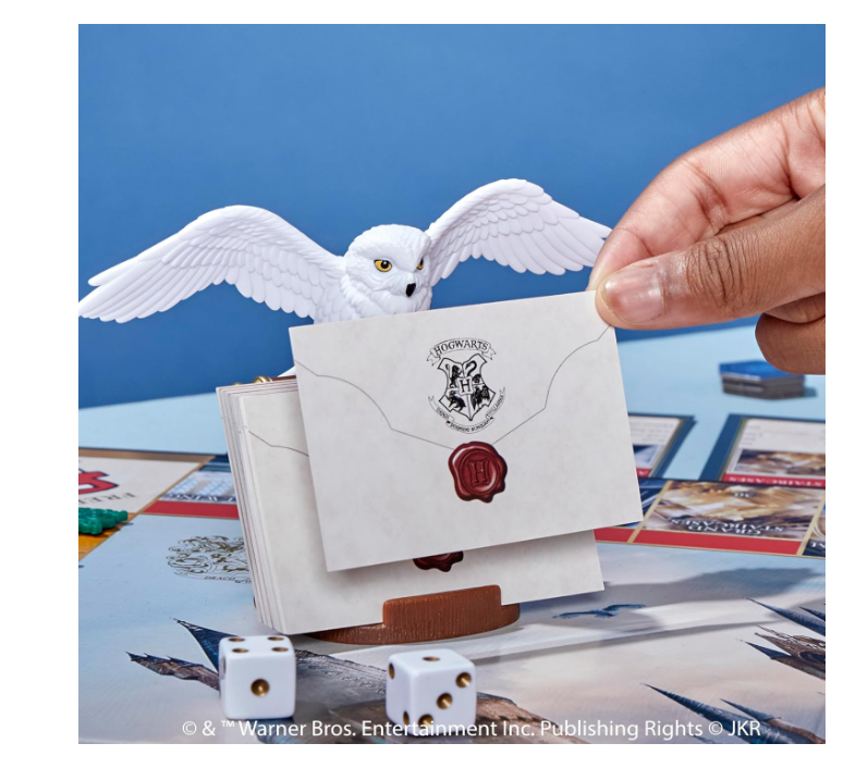 Hasbro Gaming Monopoly Harry Potter Edition Board Game | A Magical Adventure at Hogwarts | Ages 8 and Up | 2 to 6 Players | Family Games | Gifts for Kids...