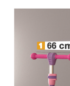 बेबी ब्लेज़ स्टॉर्म स्केट स्कूटर बच्चों के लिए | 3 पहियों वाला स्कूटर, ऊंचाई में 4 बार एडजस्ट होने वाला हैंडल | एलईडी पीयू व्हील्स और रियर ब्रेक के साथ | 3 से 8 साल के बच्चों (लड़के और लड़कियां) के लिए रनर स्कूटर