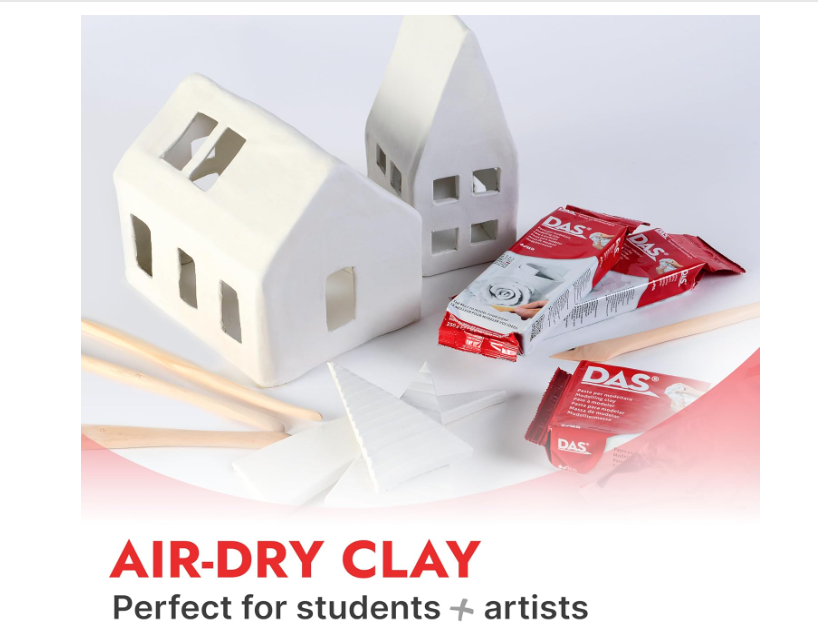 DAS CLAY DAS PRONTO WHITE 2.2 LBS