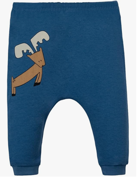 طقم بنطلون للأطفال برسومات الغابة (عبوة من 3 قطع)