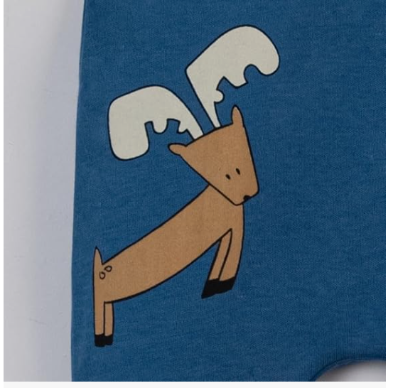 طقم بنطلون للأطفال برسومات الغابة (عبوة من 3 قطع)