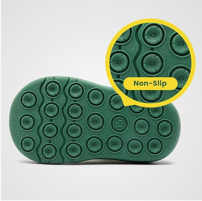 ZONEY Toddler Shoes Boys Girls Infant Sneakers Non-Slip Rubber Sole Baby Crib First Walker Shoes