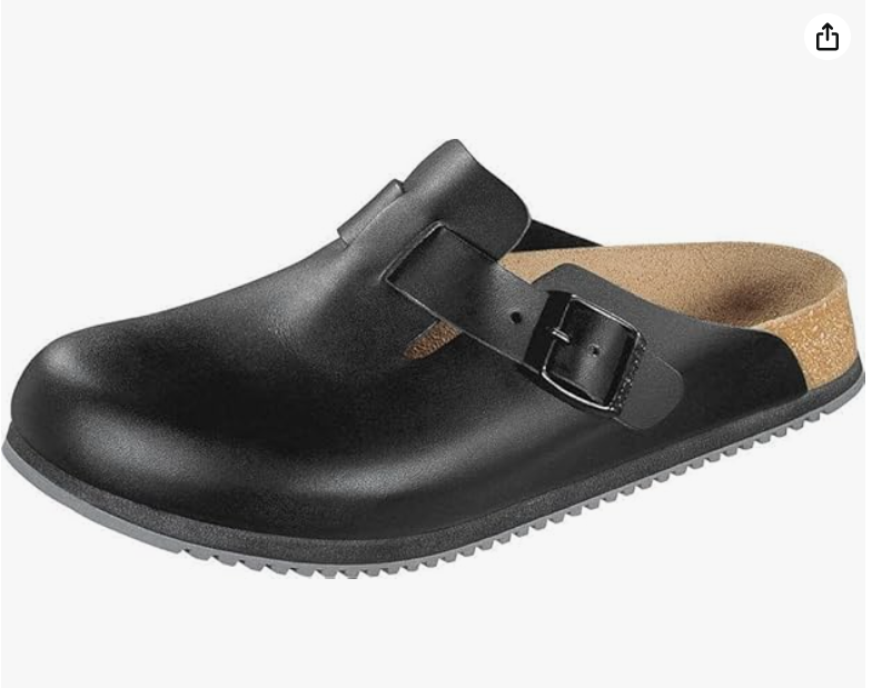 Birkenstock Gizeh Sandals, Black (Patent Black ), 40 EU