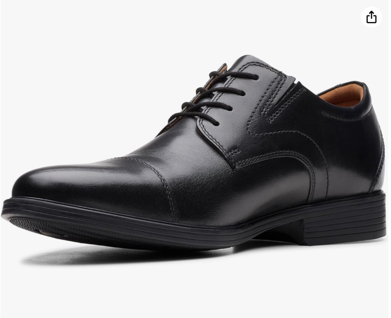 Clarks Whiddon Cap Mens Oxford