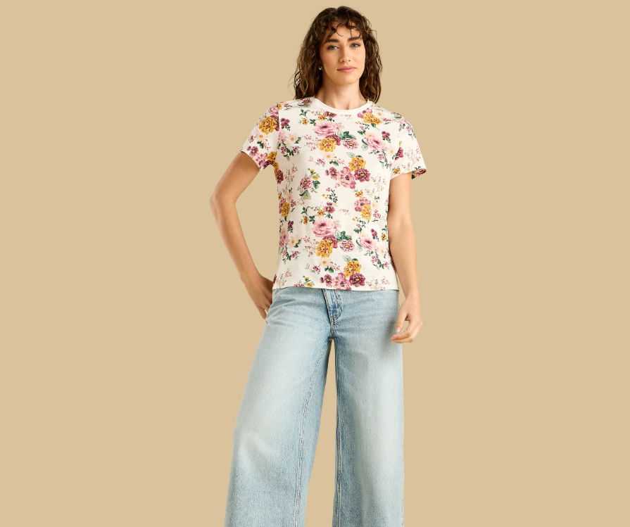 Floral Print T-shirt (max)