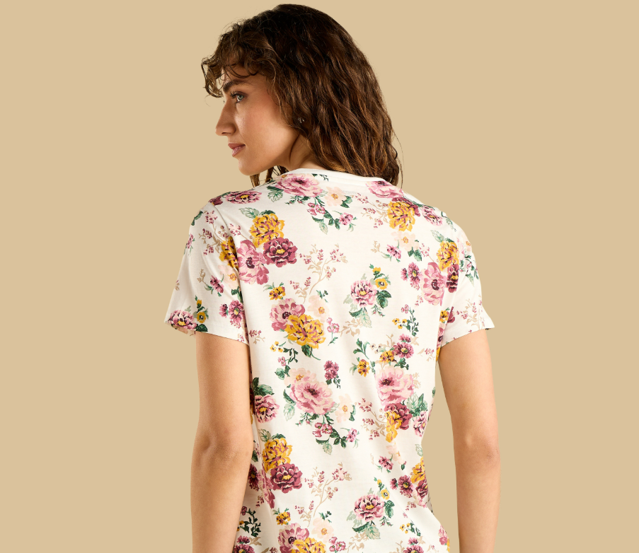 Floral Print T-shirt (max)