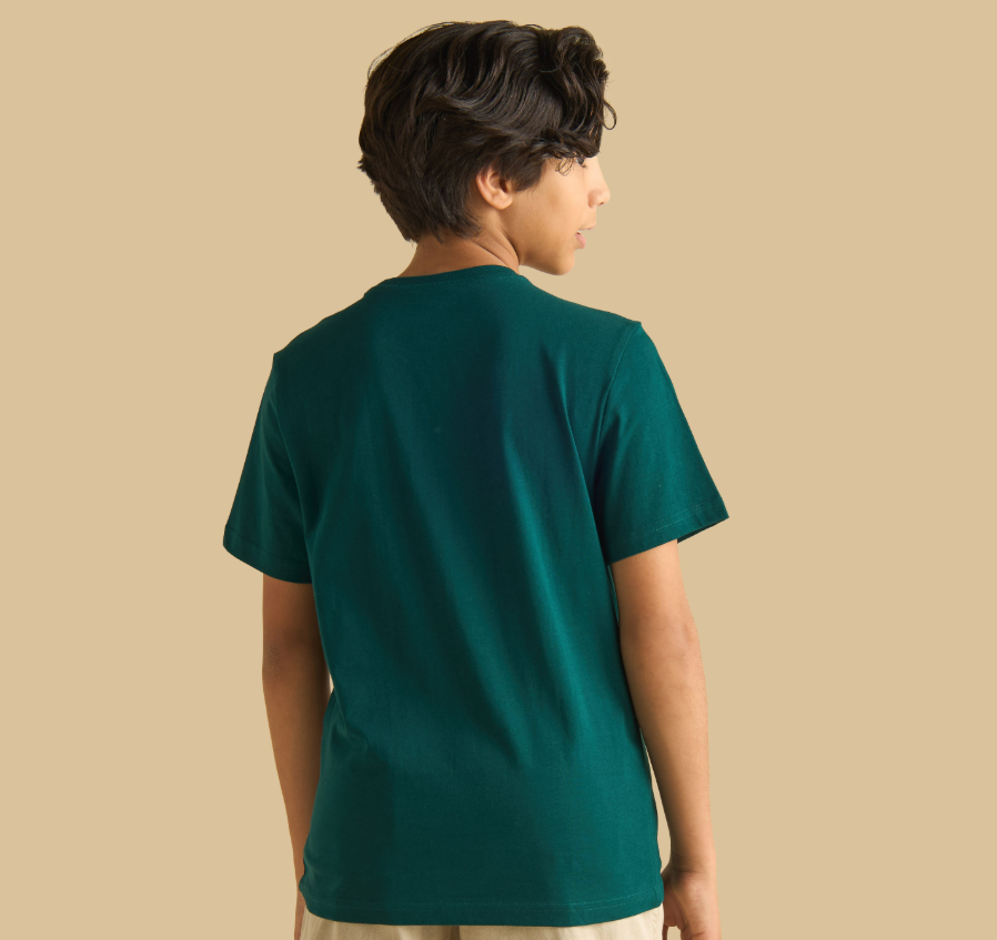 Printed Cotton T-shirt {max}