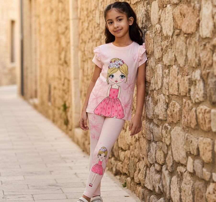 تيشيرت مطبوع برسومات مع كشكشة (بحد أقصى)