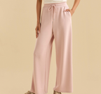 सॉफ्ट टच वाइड लेग पैंट (अधिकतम)
