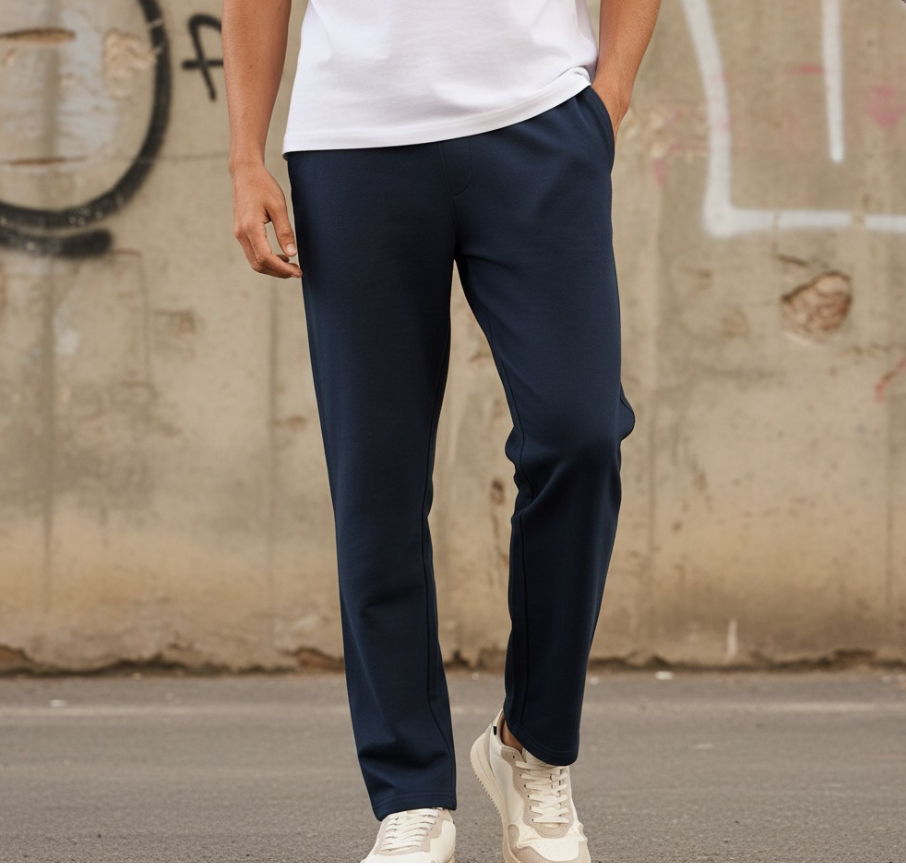 Regular Fit Drawstring Waist Pants (max)
