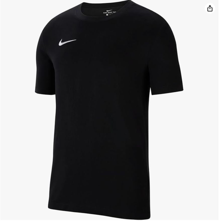 Nike Mens Dri Fit Park 20 Short Sleeve Hbr T-Shirt (pack of 1)