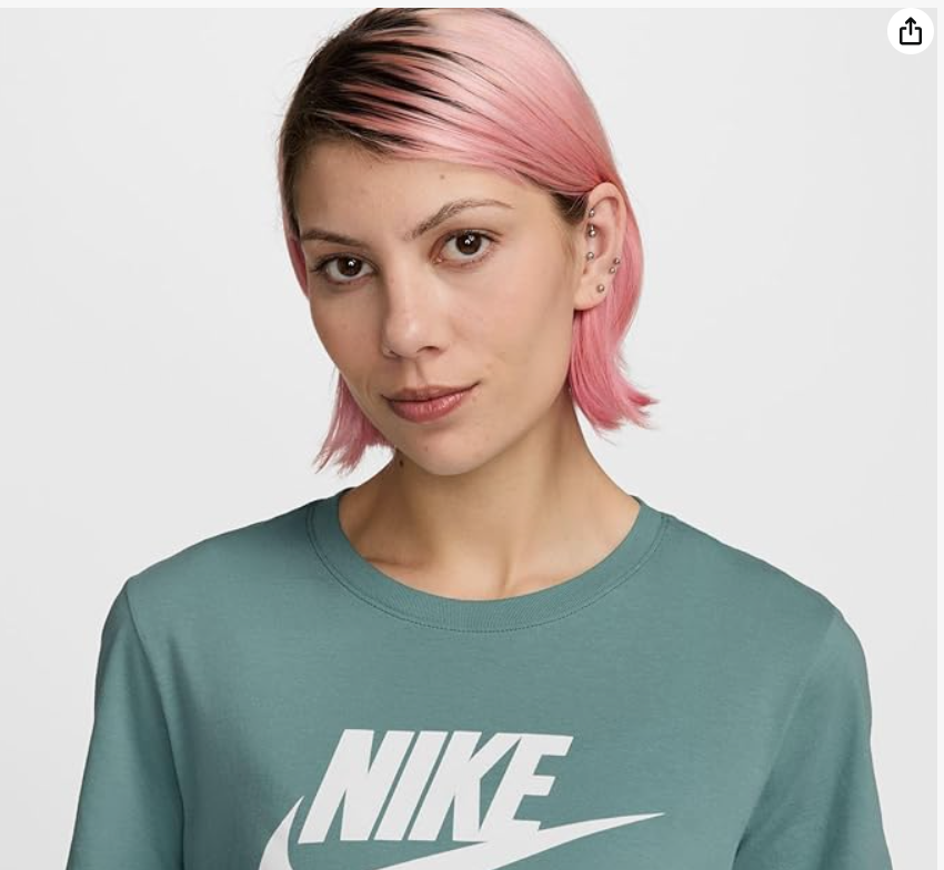 Nike Womens Sportswear Club Short Sleeve Icon Futura TEES AND T-SHIRTS (pack of 1)