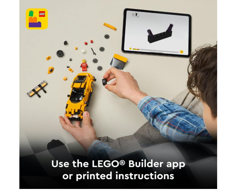 लेगो स्पीड चैंपियंस पोर्श 911 जीटी3 आरएस सुपर कार खिलौना - ड्राइवर मिनीफिगर सहित कार मॉडल किट - 9+ वर्ष के लड़कों के लिए जन्मदिन का उपहार - 77239