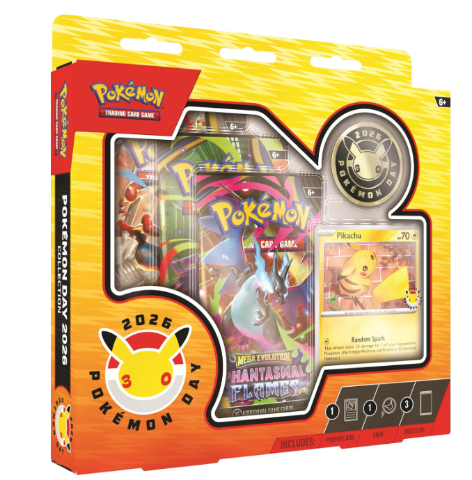 पोकेमॉन टीसीजी: पोकेमॉन डे 2026 कलेक्शन