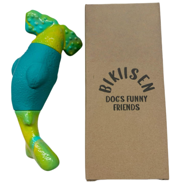 आक्रामक तरीके से चबाने वाले कुत्तों के लिए खिलौने, बड़े कुत्तों के लिए इंटरैक्टिव चबाने वाले खिलौने, उन्हें व्यस्त रखने के लिए अटूट आवाज़ करने वाले खिलौने, मध्यम/बड़े नस्ल के कुत्तों के लिए मजबूत खिलौने (हरा)