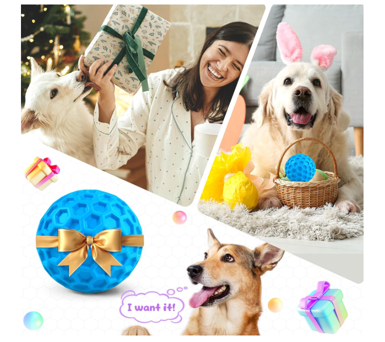 आक्रामक चबाने वाले कुत्तों के लिए आवाज़ करने वाले खिलौने, आक्रामक चबाने वाले कुत्तों के लिए अटूट गेंदें, कुत्तों के लिए आवाज़ करने वाली गेंदें, बड़े कुत्तों के लिए इंटरैक्टिव खिलौने, मज़ेदार आवाज़ करने वाली गेंद, मज़बूत कुत्ते का खिलौना