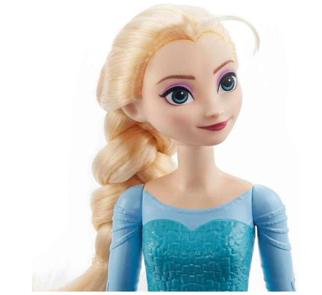 Disney Frozen Toys, Elsa Fashion Doll with Signature Clothing and Accessories Inspired, Gifts for Kids, HLW47