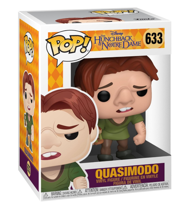 Funko Pop! Disney: Hunchback Of Notre Dame - Quasimodo - Collectable Vinyl Figure - Gift Idea - Official Merchandise - Toys for Kids & Adults - Movies Fans - Model Figure for Collectors and Display
