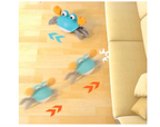SKY-TOUCH Electric Runaway Crab Crawling Crab Baby Toy with Music and LED Light Up Toddler Interactive Learning Development Toy with Automatically Avoid Obstacles For Babies, Toddlers and Kids