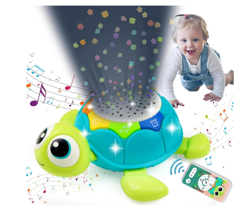 AM ANNA Musical Turtle Toy for Baby, Music Crawling Toys for Babies 6-12 Months,Baby Toy 6 to 12 Months Musical Learning Toys for Infants Boys Girls with Lights Gifts Visit the AM ANNA Store