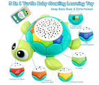 لعبة السلحفاة الموسيقية من AM ANNA للأطفال، ألعاب زحف موسيقية للأطفال من عمر 6 إلى 12 شهرًا، ألعاب تعليمية موسيقية للأطفال من عمر 6 إلى 12 شهرًا للأولاد والبنات مع أضواء، هدايا. تفضل بزيارة متجر AM ANNA