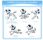 Robot Dog Toys for Kids 8 9 10 11 12, Remote Control Dogs, Robot Dog for Kids 8-12, Pet Robotic, Electric Dog Toy, Robotic Dogs, Toys for 5 6 7 8 9 10 11 12 Years Old Boys Girls, Blue, Y878