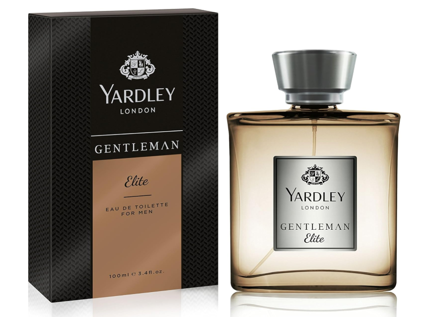 Yardley London Gentleman Elite Luxury Fragrance Eau De Parfum, Basil, Grapefruit, Sandalwood And Amber, 100 Ml