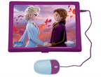 Lexibook Educational and Bilingual Laptop Arabic/English - Toy for Child Kid 124 Activities, Learn Play Games and Music with Frozen - Purple/Blue JC598FZi13