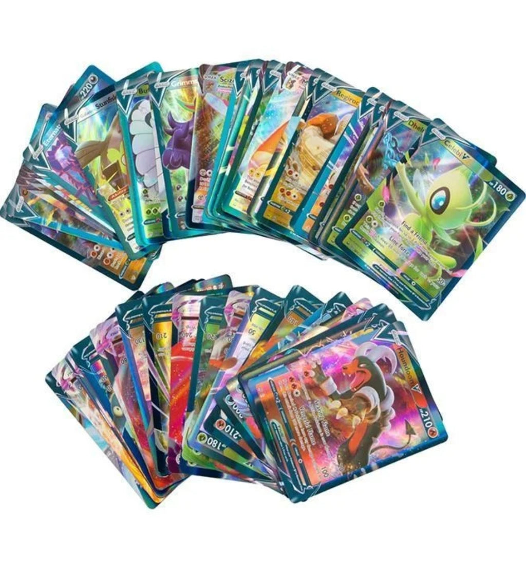 324-Piece Pokemon Card Game Set - Trading & Battle Cards for Kids