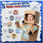 Kids Karaoke Machine with Bluetooth & 2 Wireless Microphones