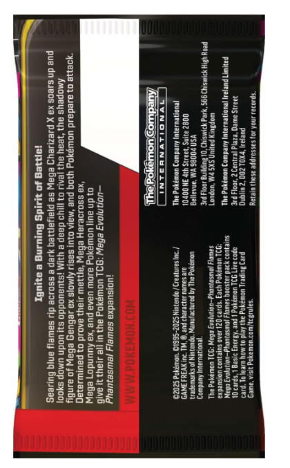 Pokemon TCG: Mega Evolutions Phantasmal Flames Booster Display Box