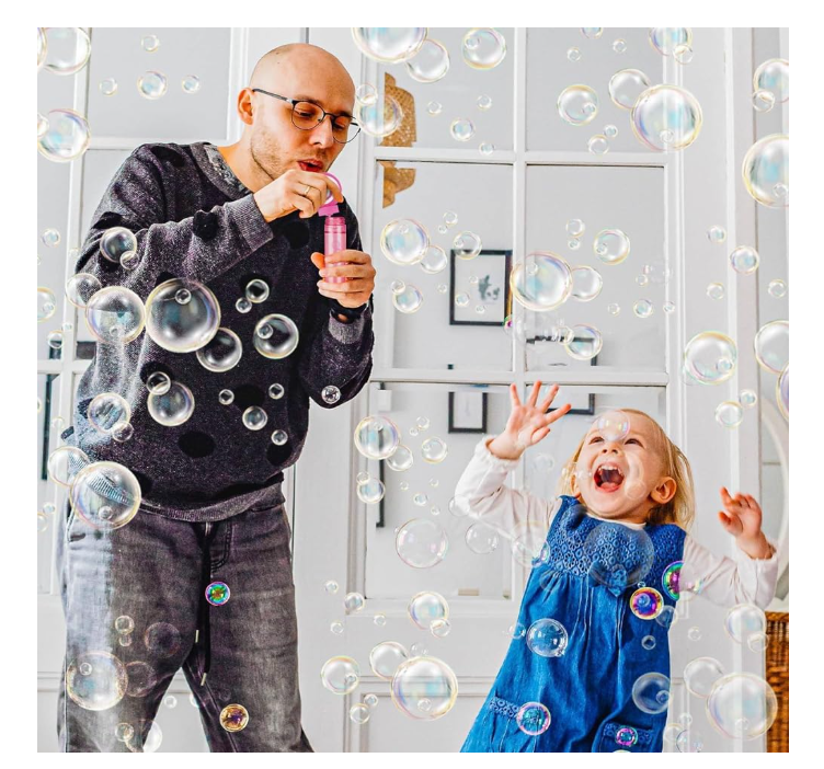 एमर्टीयर मिनी बबल वैंड्स - 24 का पैक, लॉलीपॉप डिज़ाइन, बच्चों के लिए पार्टी उपहार