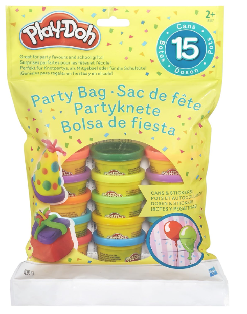 Play-Doh Party Bag – 15 Mini Cans, Art & Craft Toys for Kids 2+