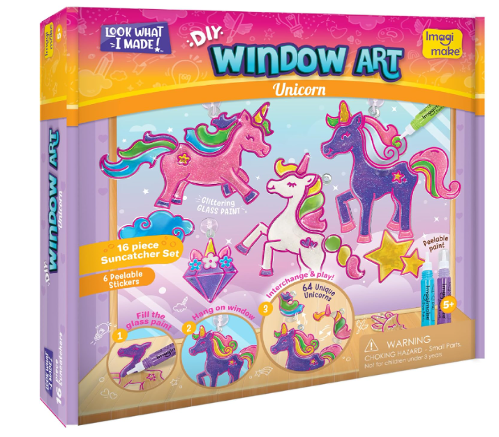 Imagimake Unicorn Window Art Kit