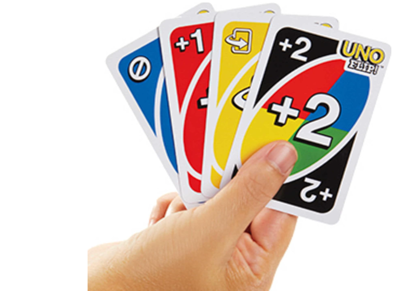 Mattel Uno FLIP, Card Game GDR44, multicolour