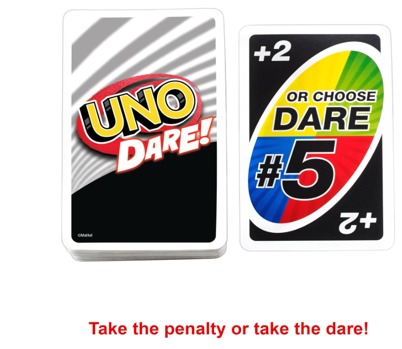 Mattel Games UNO Dare Card Game