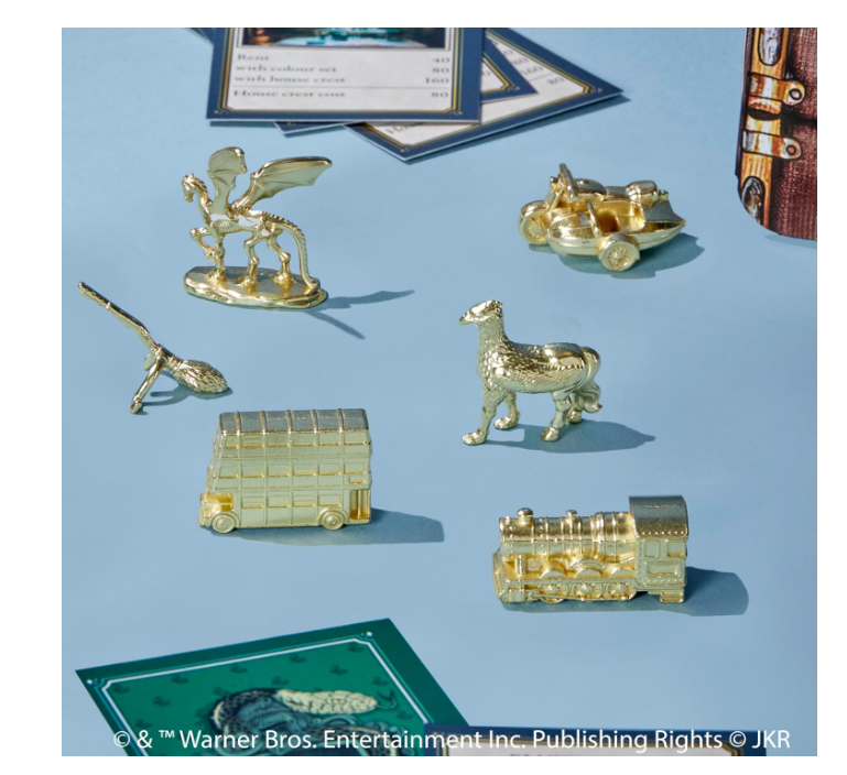 हैस्ब्रो गेमिंग मोनोपोली हैरी पॉटर एडिशन बोर्ड गेम | हॉगवर्ट्स में एक जादुई रोमांच | 8 वर्ष और उससे अधिक आयु के लिए | 2 से 6 खिलाड़ी | पारिवारिक खेल | बच्चों के लिए उपहार...